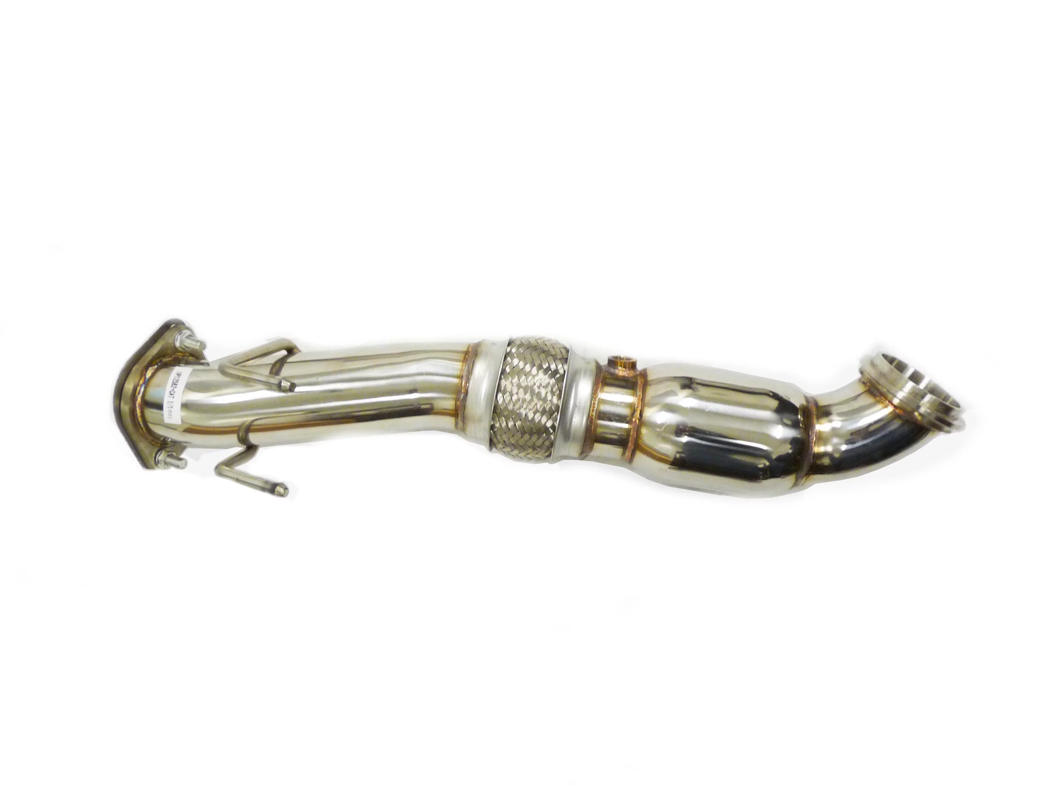 Stainless Resonated Pipe Fitment For 13 thru 17 Ford Focus ST 2.0L By OBX-RS