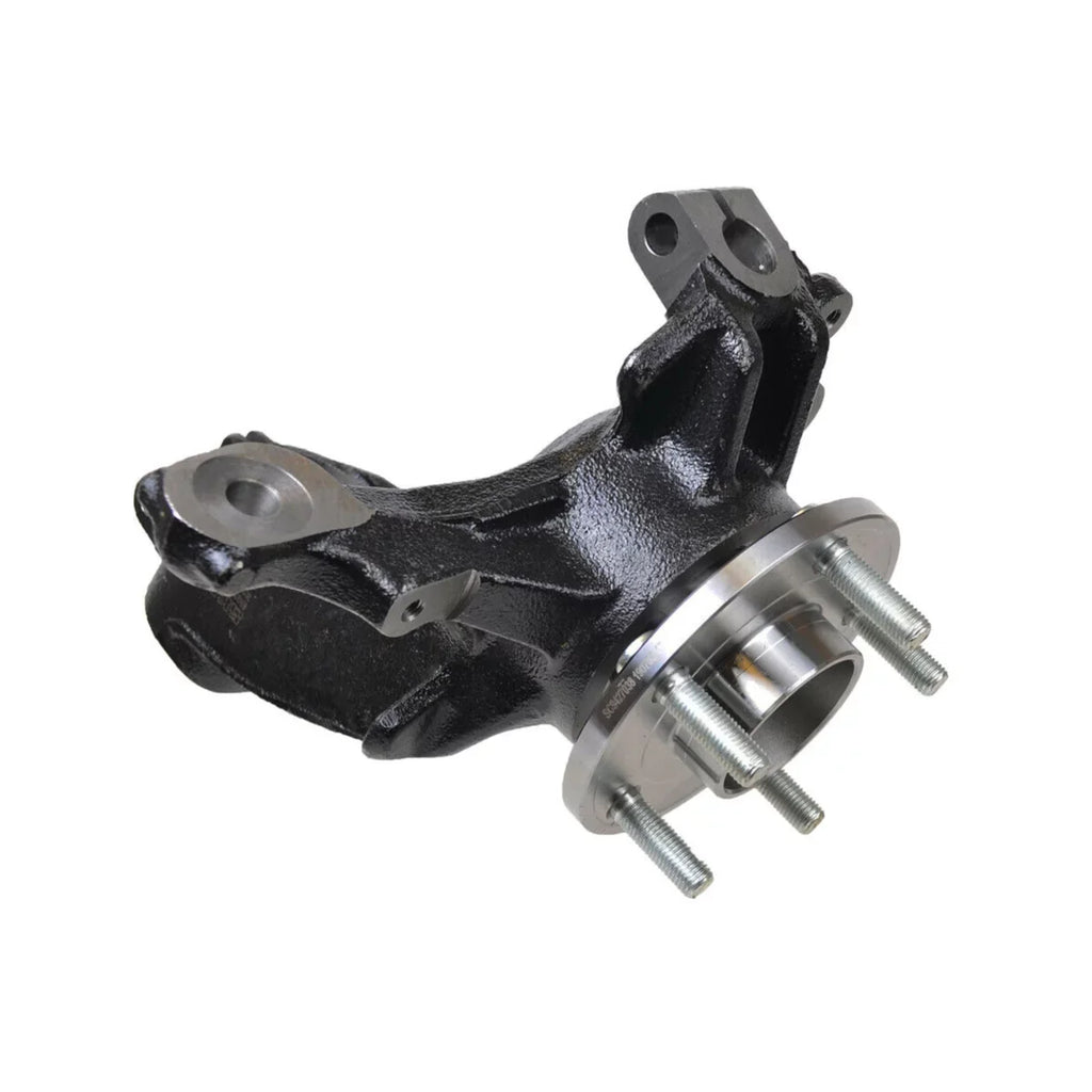 AutoShack Front Steering Knuckles and Wheel Bearing Hub Assembly 5 Lugs with ABS Set of 2 Driver and Passenger Side Replacement for 2012 2013 2014 2015 2016 2017 2018 Ford Focus 2.0L FWD