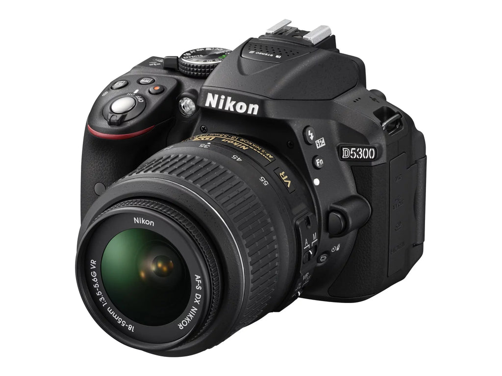 Nikon D5300/D5600 DSLR Camera with 18-55mm and 70-300mm Lenses
