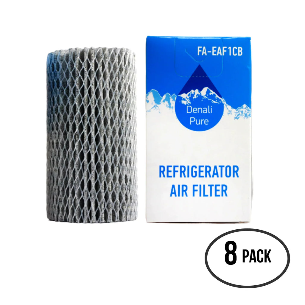 8-Pack Replacement for Electrolux DGUS2645LF2 Refrigerator Air Filter - Matching with Electrolux EAF1CB, 46-9917 Fridge Air Filter