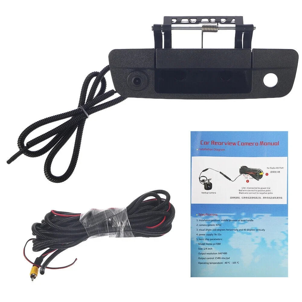Enhance Safety with Tailgate Handle Backup Camera – Fitting with Dodge Ram 1500 (09-17) & 2500 3500 (10-19)