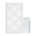Pamlico Air 14x24x1 MERV 8 Pleated AC Furnace Air Filters. Case of 12. Actual Size: 13-3/4 x 23-3/4 x 3/4