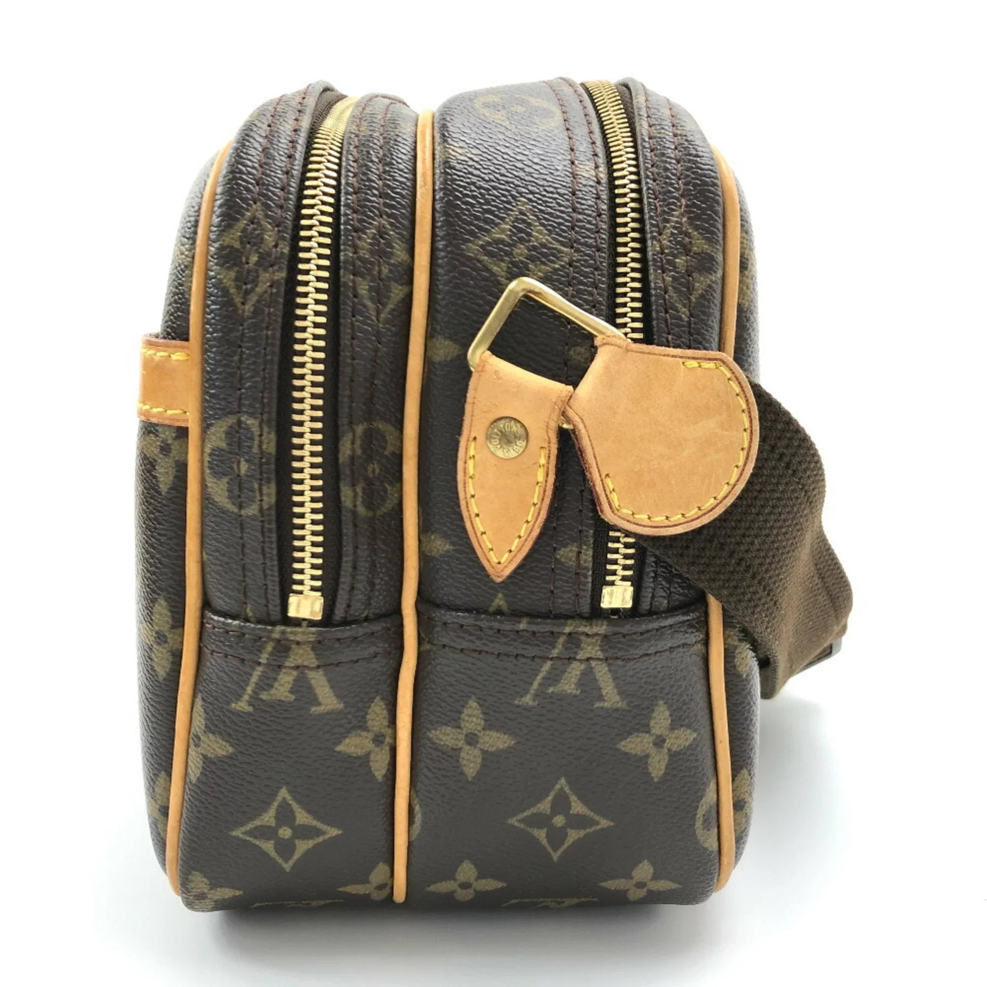 Pre-Owned Louis Vuitton Shoulder Bag Monogram Reporter PM M45254 Canvas Women's LOUIS VUITTON (Fair)
