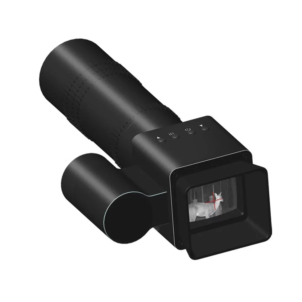 Tomshoo Handheld Portable Telescopic Sight 8-24X Magnify 1.54inch 320*320 Display 1.5X with Photo Video Taking Function Support PC Connection Day and Night Use for Outdoor Sports Huntings Travellin