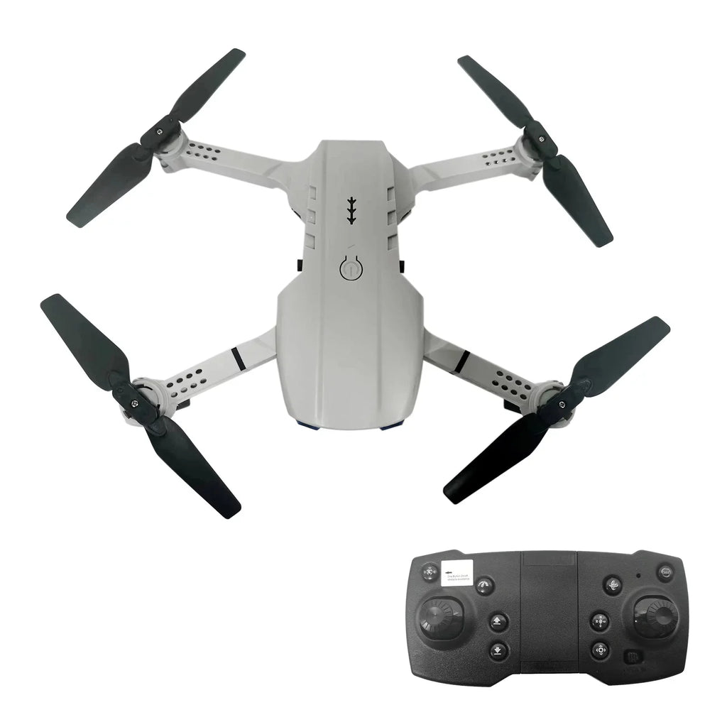 Htovila with Camera 4K Quadcopter with Function Obstacle Avoidance Trajectory Flight Gesture Control Storage Bag Package 3 Battery