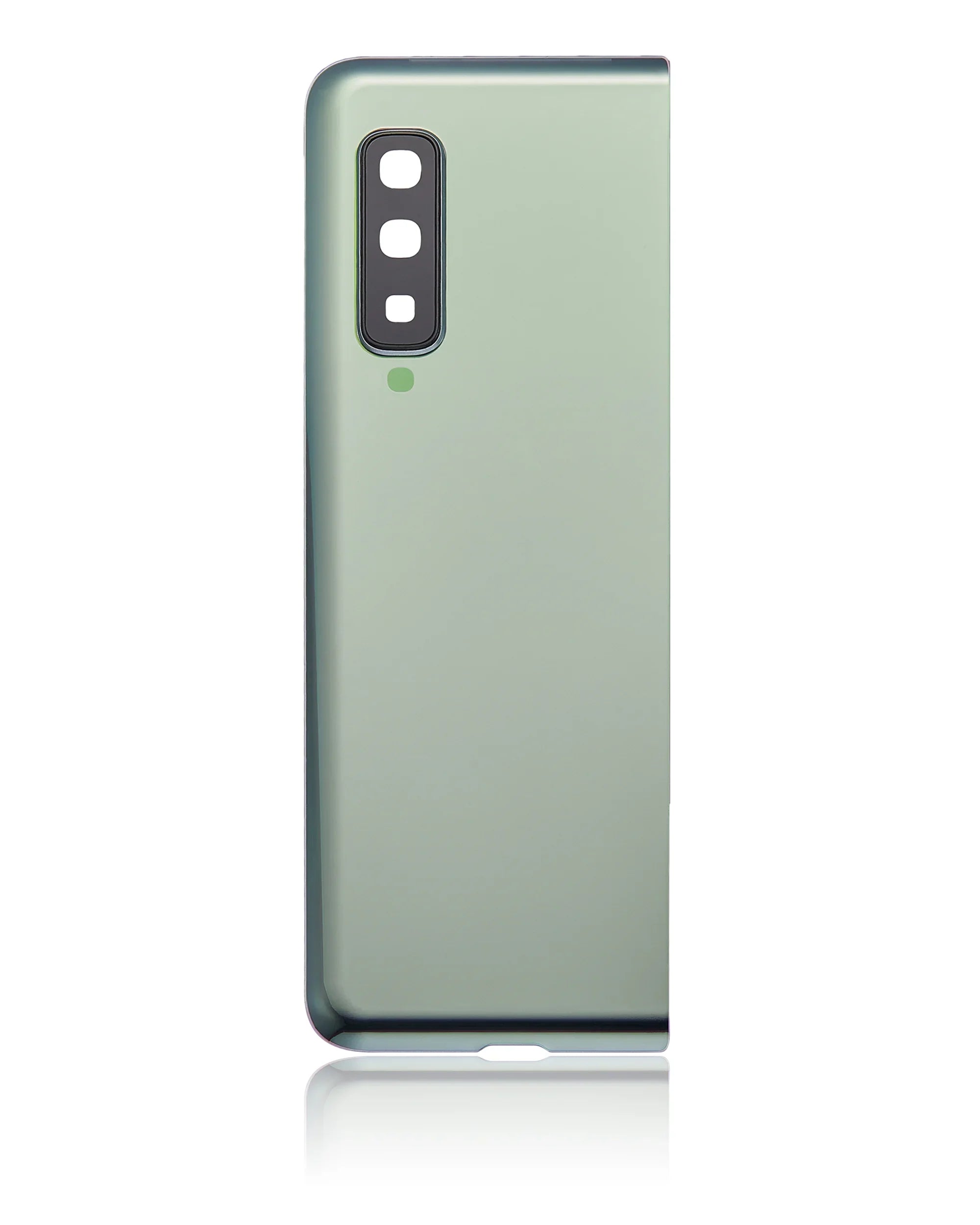 Replacement Back Protection Glass With Camera Lens Fitting For Samsung Galaxy Fold 4G (F900) (Aftermarket Plus) (Space Silver)