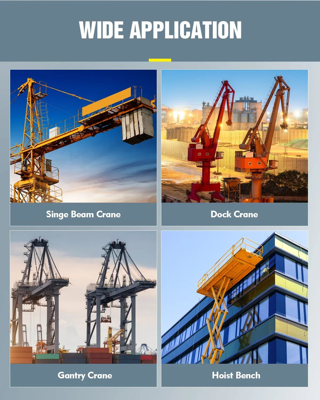 Crane Wireless Remote Control Switch DC 12V 8 Buttons Industrial Electric Lift Hoist Radio Crane Overhead Tower Bridge Crane Winch 2 Transmitter + 1 Receiver