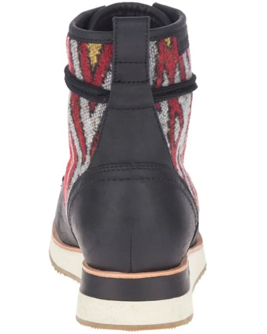 Merrell Women's Roam Lace-Up Boot Moc Toe Black 6.5 M US