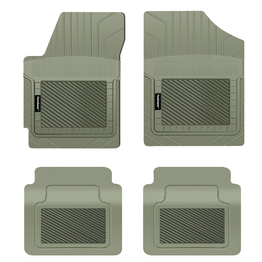 PantsSaver Custom Fit Floor Mats for Genesis GV60 2023 All Condition Protection -4 Piece Set (Gray)