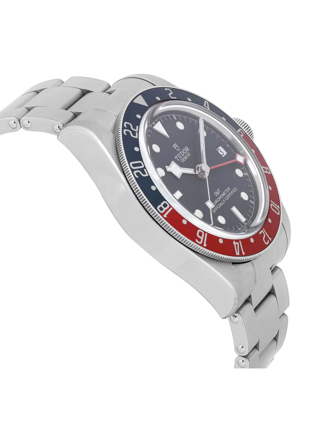 Tudor Heritage Black Bay GMT Steel Black Dial Automatic Mens Watch 79830RB