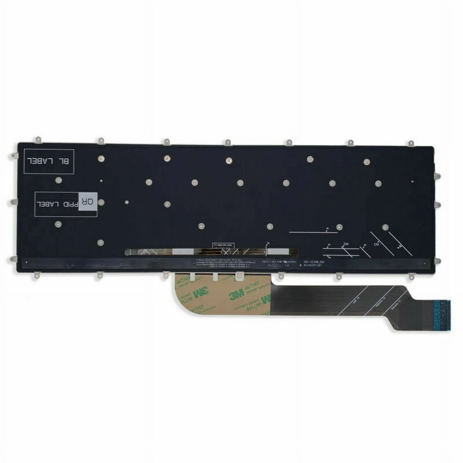 For Gaming G3-3579 3779 G5 15 5587 15-5587 Keyboard Backlit Blue Characters