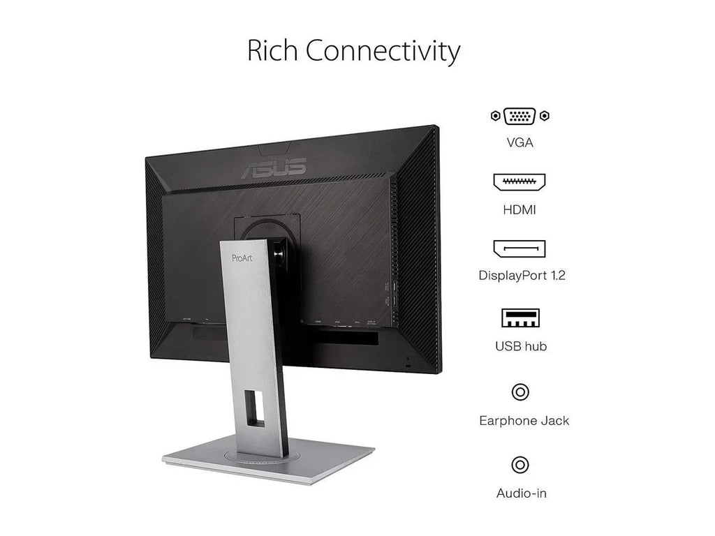 ASUS ProArt Display 32" 1440P Monitor (PA328CGV) - QHD (2560 x 1440), IPS, 165Hz, 95% DCI-P3, 100% sRGB/Rec.709, Delta E < 2, Calman Verified, USB-C Power Delivery, DisplayPort, HDMI, USB 3.1 Hub, C-c