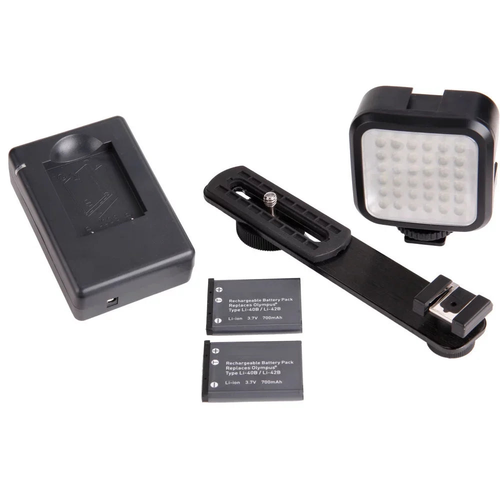 Sony HDR-CX405 HD Handycam + Extra Battery + LED - 16GB Kit