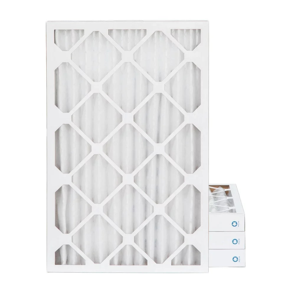 16x25x2 MERV 8 Pleated AC Furnace Air Filters. 4 Pack