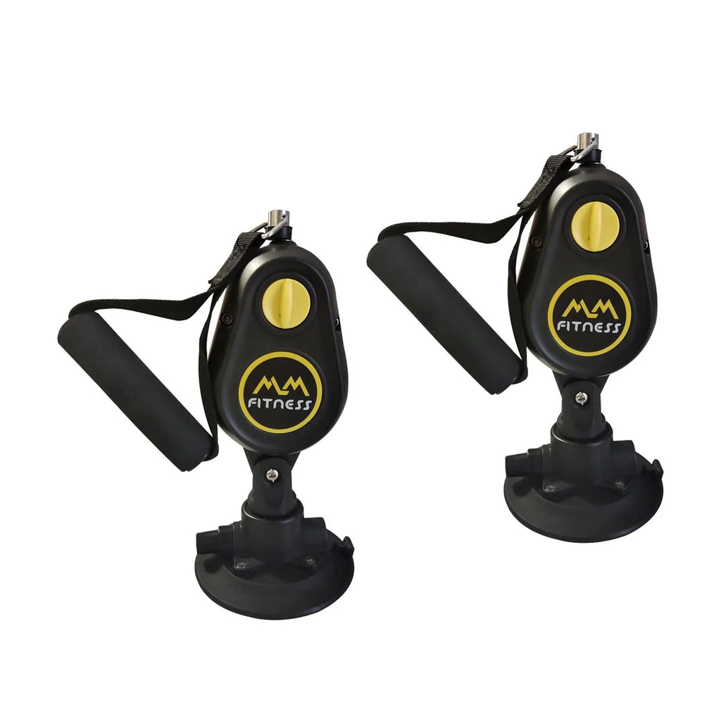 2x Resistance Band Arm Trainer Strength Elastic Band Resilient Arm Strength Training Tricep Rope Pull Down Handle for Fitness Facepulls Biceps
