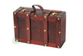 Old-fashioned Small Suitcase with Straps