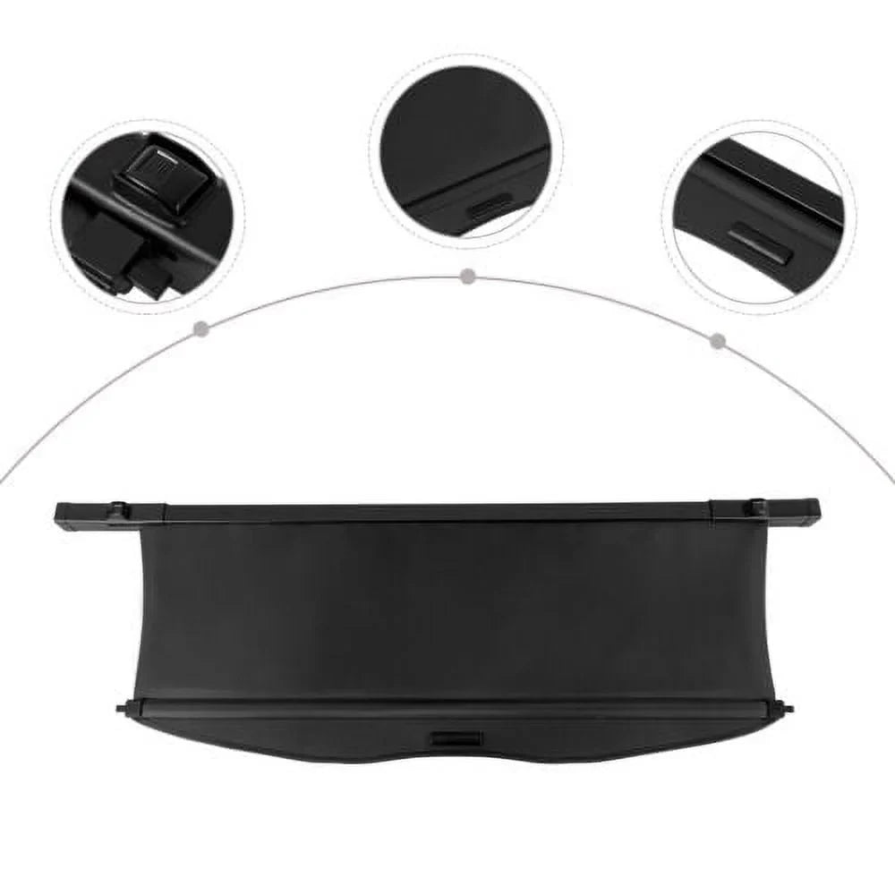 For 2020-2022 Toyota Highlander Rear Trunk Shield Cargo Shade Security Protection