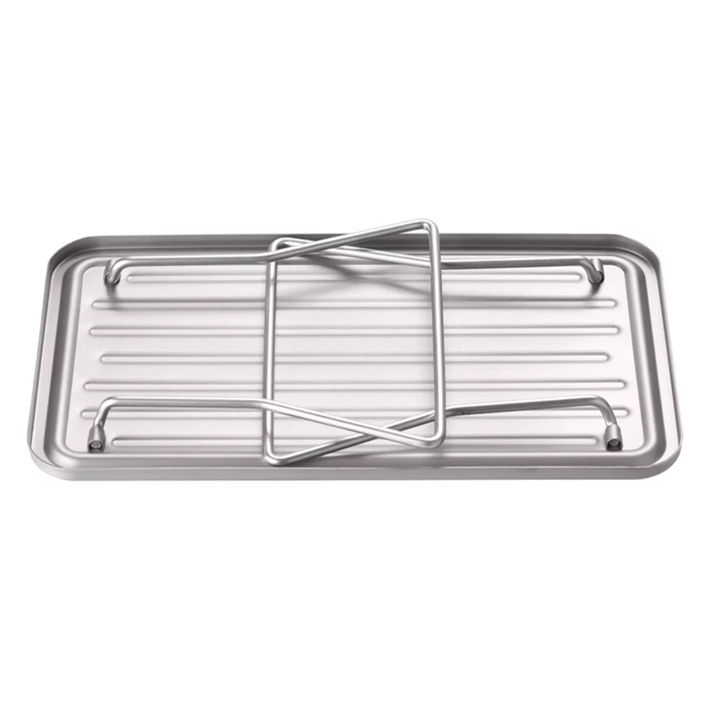 TOMSHOO Portable Folding Camping Grill BBQ Grill Grate - Table for Camping Hiking Picnic Barbecue