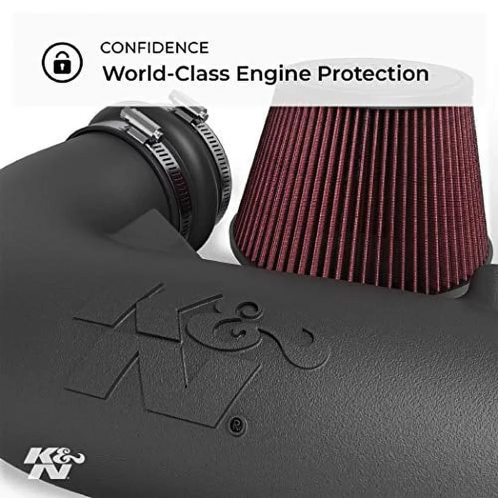 K&N Cold Air Intake Kit: High Performance, Guaranteed to Increase Horsepower: 50-State Legal: 1996-2000 Chevy/GMC (C2500, C3500, C35, K2500, K3500, Suburban, Tahoe, Yukon, C1500, K1500) V8,57-3013-2