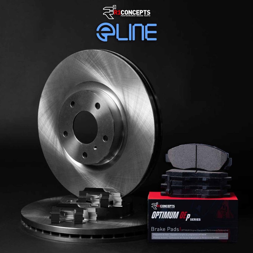 R1 Concepts Wfuh1 42108 R1 Concepts Brake Rotor Blank With Optimum Oe Pads & Fits select: 2014-2022 JEEP CHEROKEE, 2015-2017 CHRYSLER 200