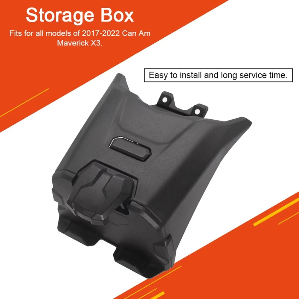 Pristin Storage Box,Easy Installation Device Am Maverick X3 Car Interior Box Auto Internal Installation Device Car Can Am Maverick Device Car Interior Internal Fit 2017-2022 Fit 2017-2022 Can QAHM