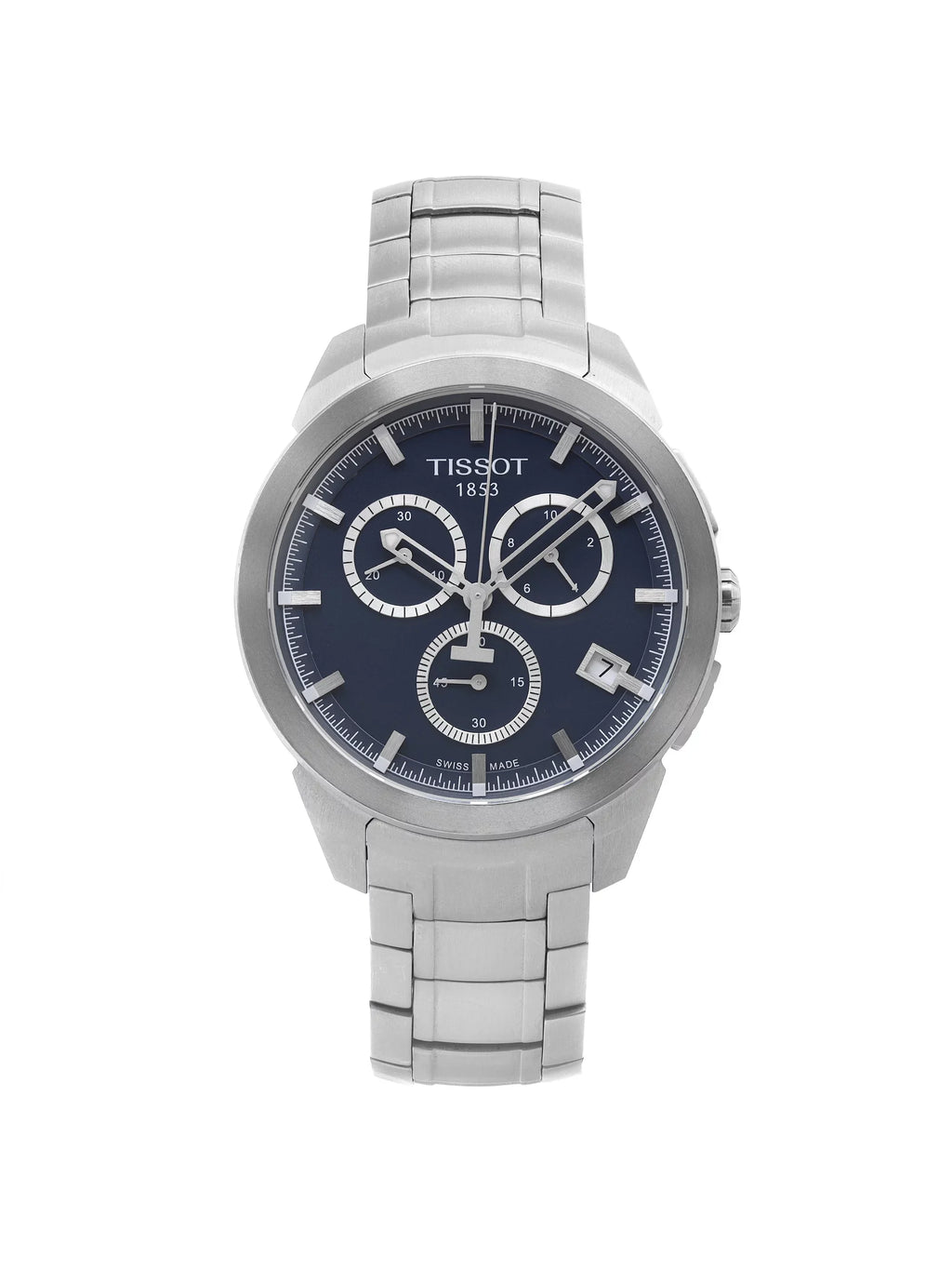 Tissot T-Sport 43mm Titanium Blue Dial Mens Quartz Watch T069.417.44.041.00