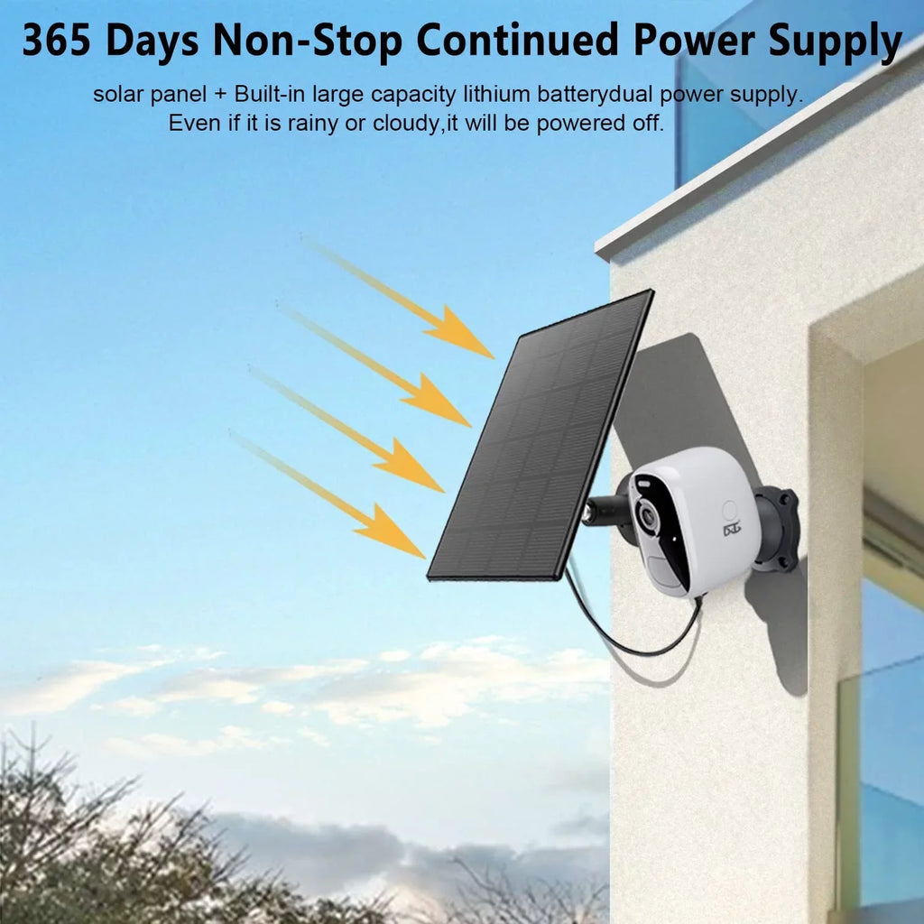 YUNWEN Solar Camera Outdoor Wireless: Magnetic WiFi 4MP Security Camera Battery Powered PIR/AI Motion Detection Two-Way Talk Spotlight Siren Alarm IP66 Waterproof Cloud/SD Storage