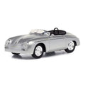 Greenlight GRE86597 1958 Porsche 356 Speedster Super Model Car in Silver Metallic