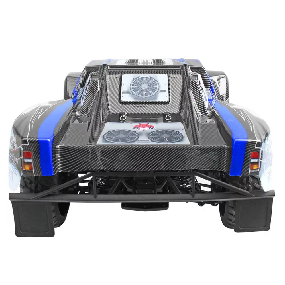 Redcat Racing Blackout SC Brushed Electric Motor RC Short Course Truck, Blue