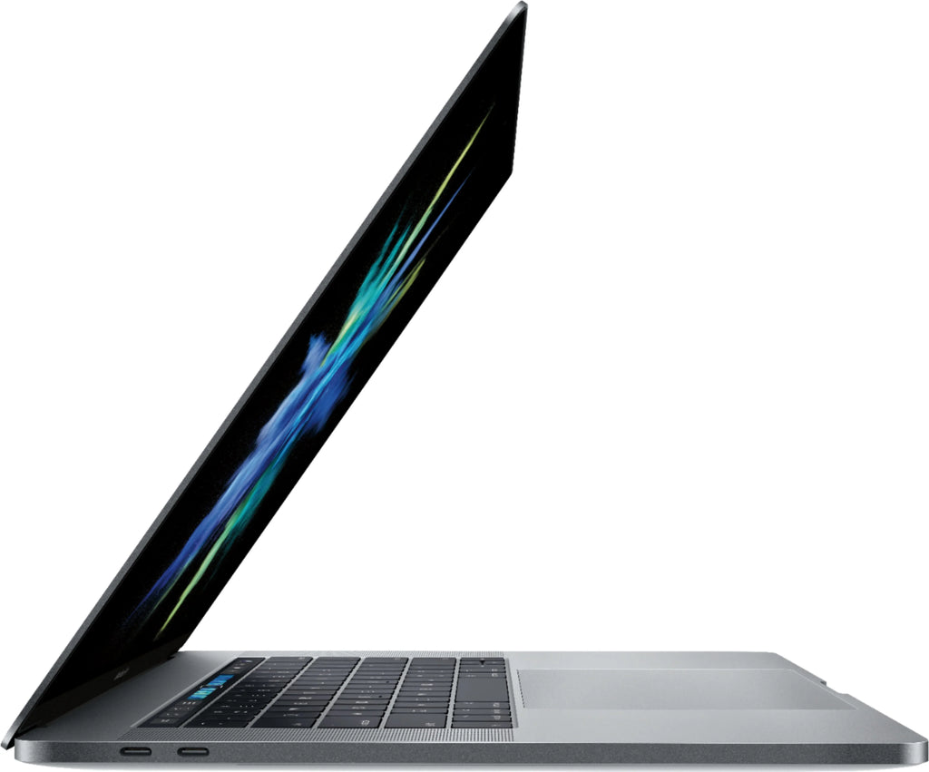 Pre-Owned Apple MacBook Pro 15.4-inch with Touch Bar 2017 MPTR2LL/A, 2.8 GHz Core i7, 16GB RAM, MacOS, 256GB SSD, Space Gray (Fair)
