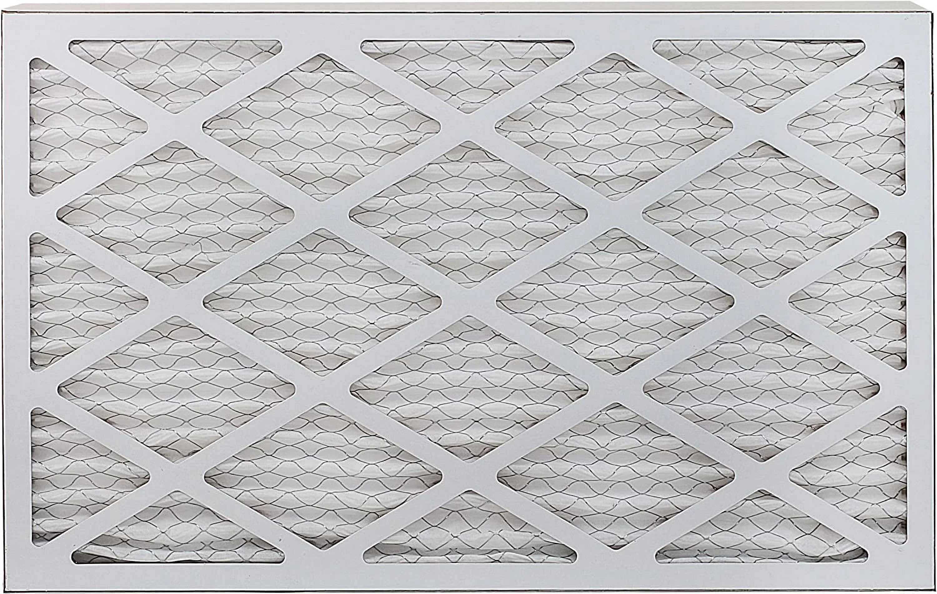 Filterbuy 16x25x2 MERV 8 Pleated HVAC AC Furnace Air Filters (6-Pack)