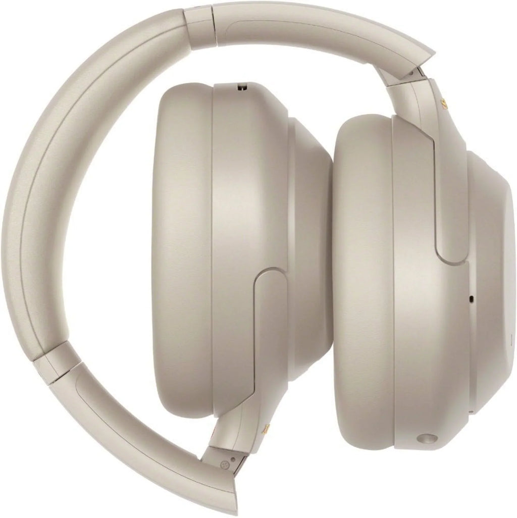 Sony WH-1000XM4 Wireless Noise-Canceling Over-Ear Headphones (Silver WH1000XM4) Bundle + Wall Charger with USB Type-C Cable