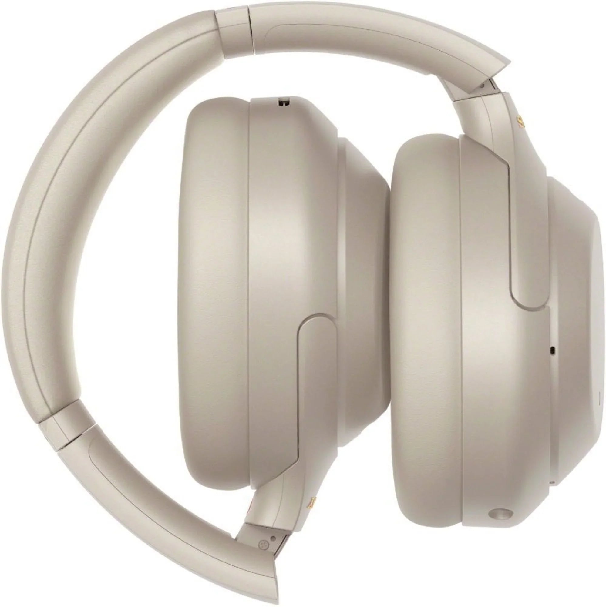 Sony WH-1000XM4 Wireless Noise-Canceling Over-Ear Headphones (Silver WH1000XM4) Bundle + Wall Charger with USB Type-C Cable