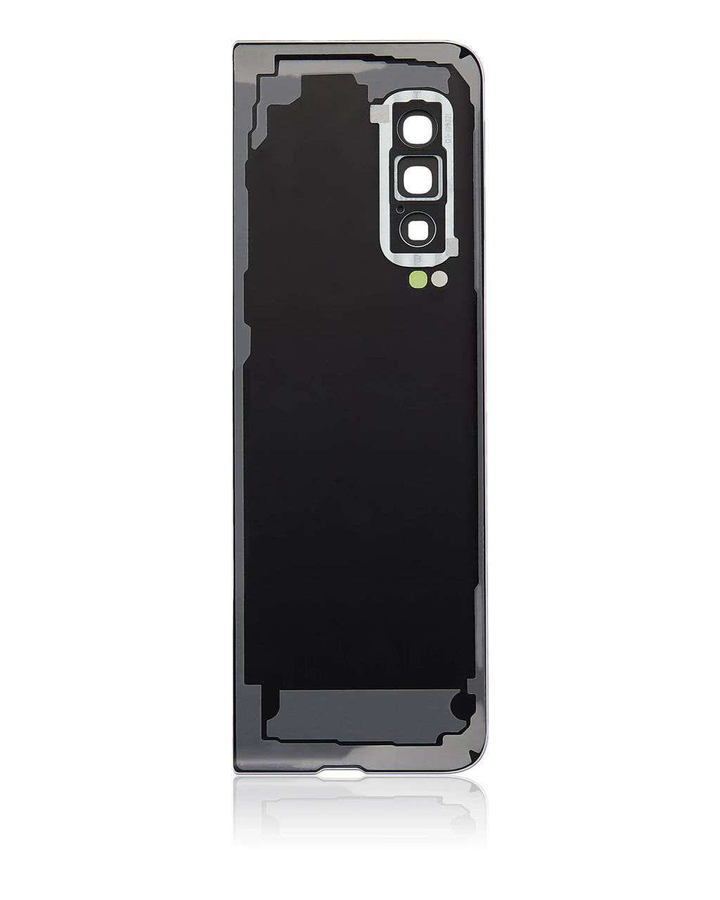 Replacement Back Protection Glass With Camera Lens Fitting For Samsung Galaxy Fold 4G (F900) (Aftermarket Plus) (Space Silver)