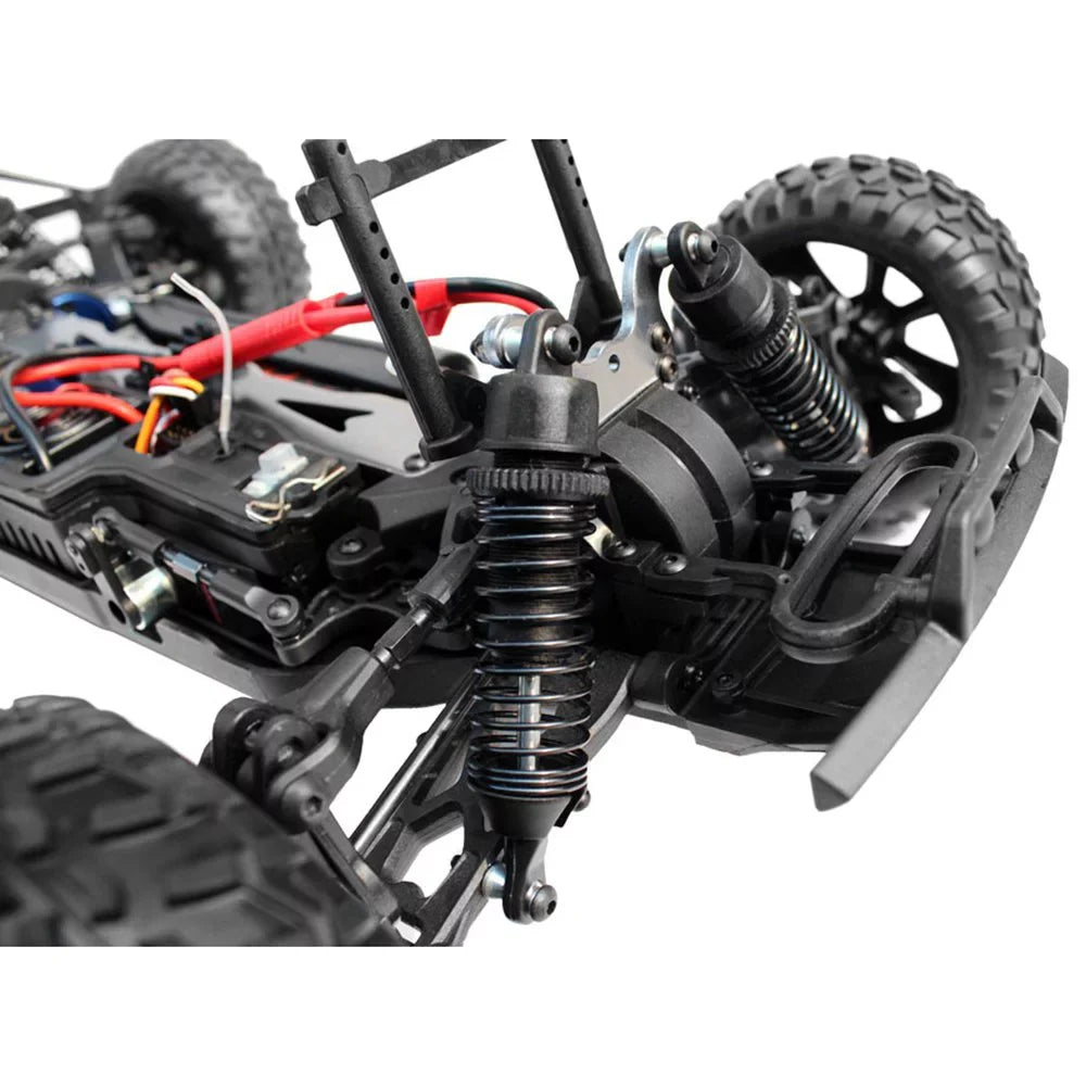 Redcat Racing Blackout SC Brushed Electric Motor RC Short Course Truck, Blue