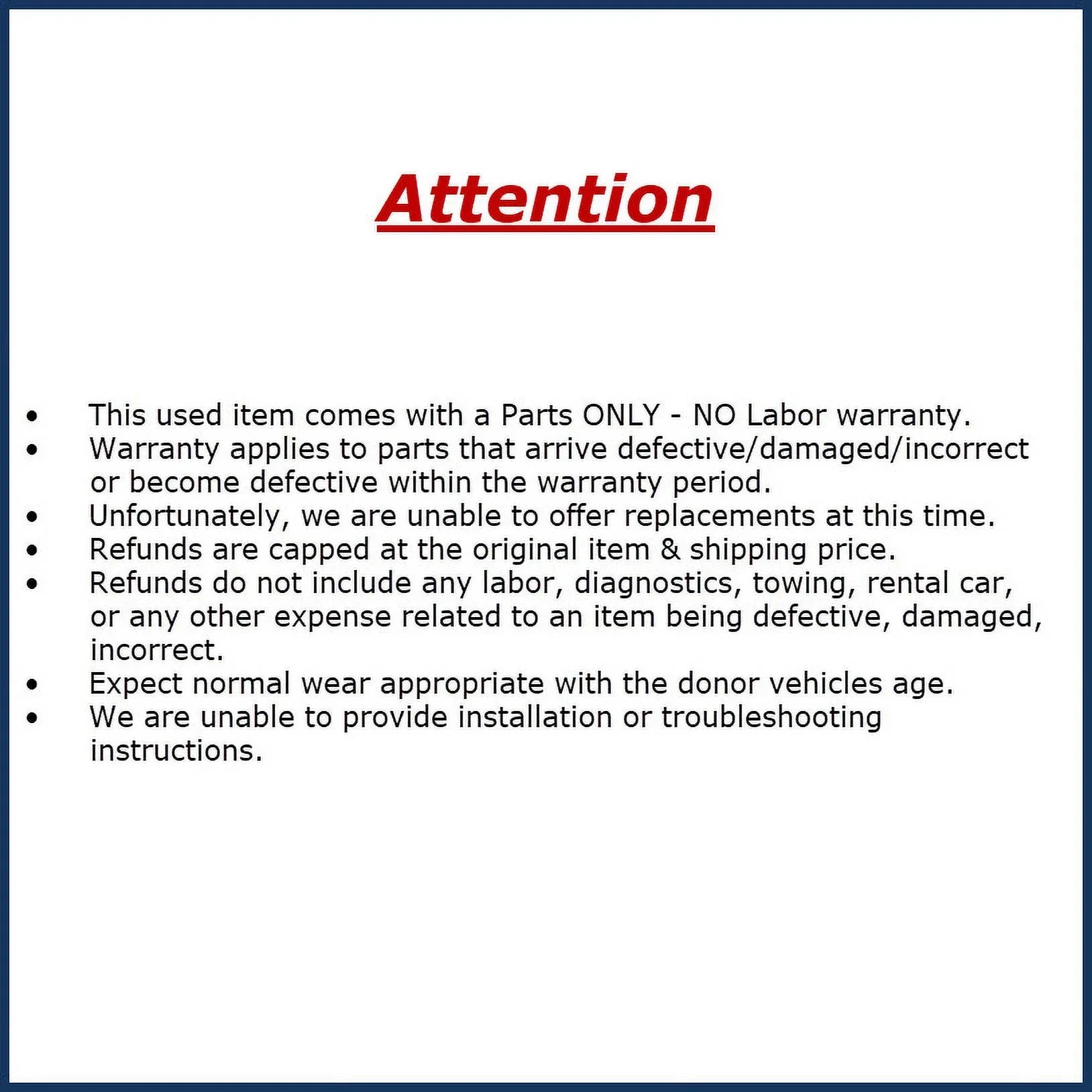 Pre-Owned 2016-2019 Ford Transit 250 AM-FM Radio Receiver w/ Control Panel & Display OEM (Good)