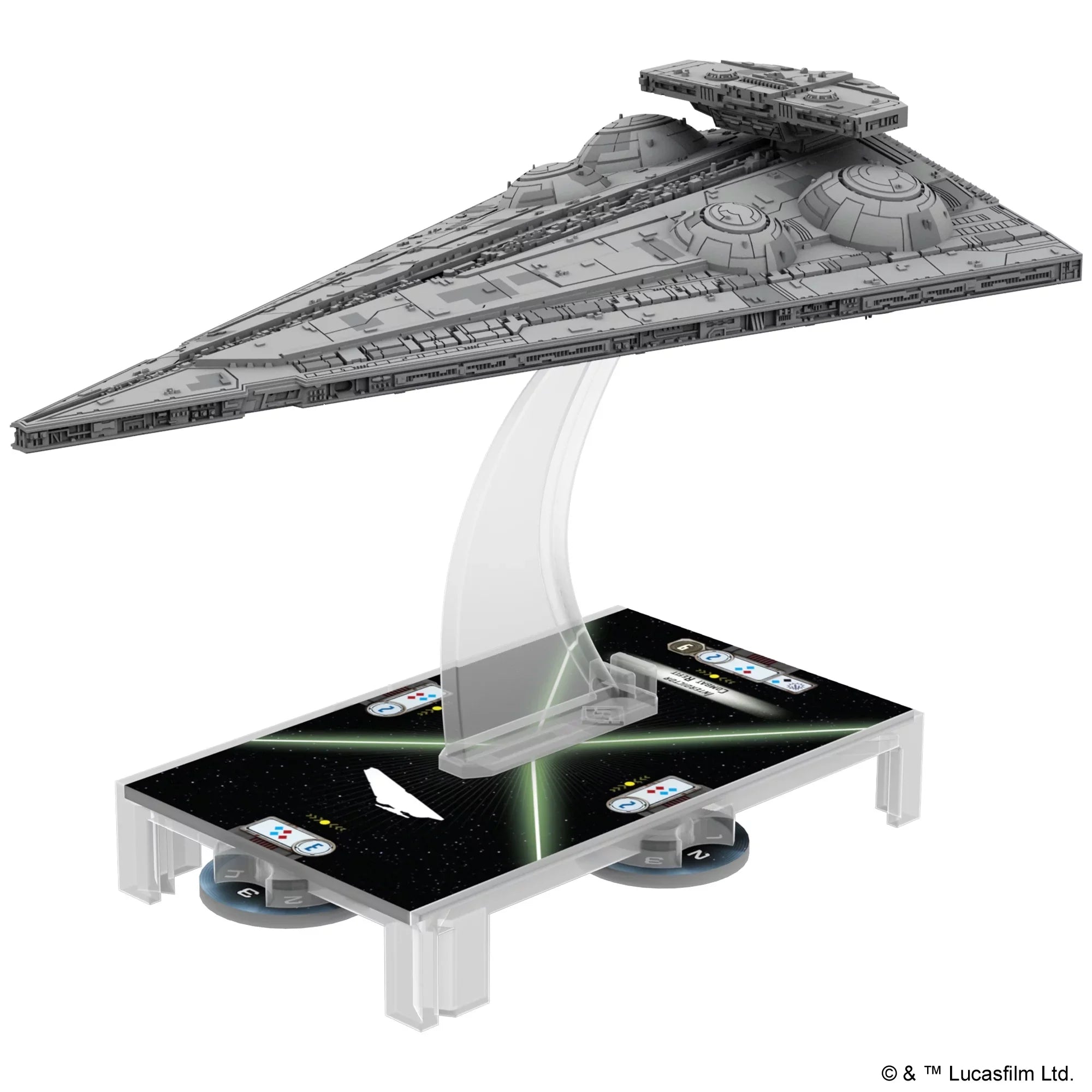 Star Wars Armada: Interdictor Class Star Destroyer Expansion Miniature Game for ages 14 and up, from Asmodee
