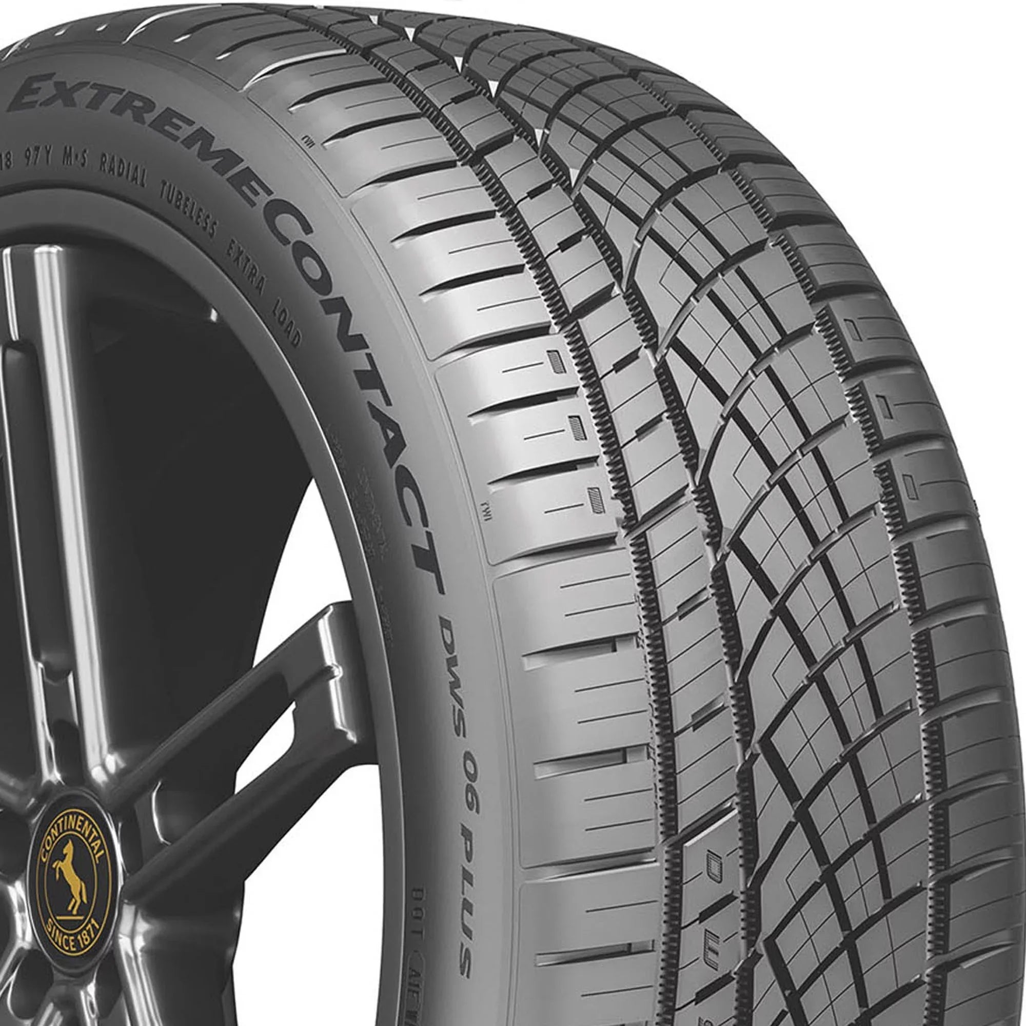 Continental ExtremeContact DWS06 PLUS All Season 275/35ZR18 95Y Passenger Tire Fits: 2006-07 Chevrolet Corvette Z06, 2008 Chevrolet Corvette 427 Limited Edition Z06