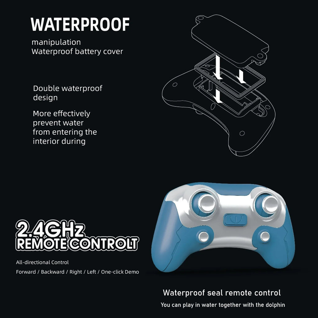 Remote Craft Toy Craft Demo Head Ball Remote Ship Toy Kids Demo Head Animal Vessel Remote Water Craft Water Rotation /one And With Water Click Animal Watercraft Rotation /one