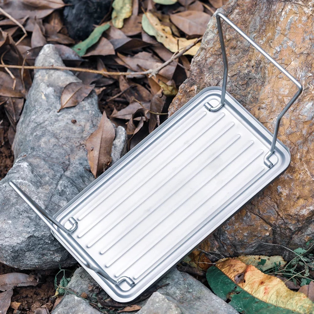 TOMSHOO Portable Folding Camping Grill BBQ Grill Grate - Table for Camping Hiking Picnic Barbecue
