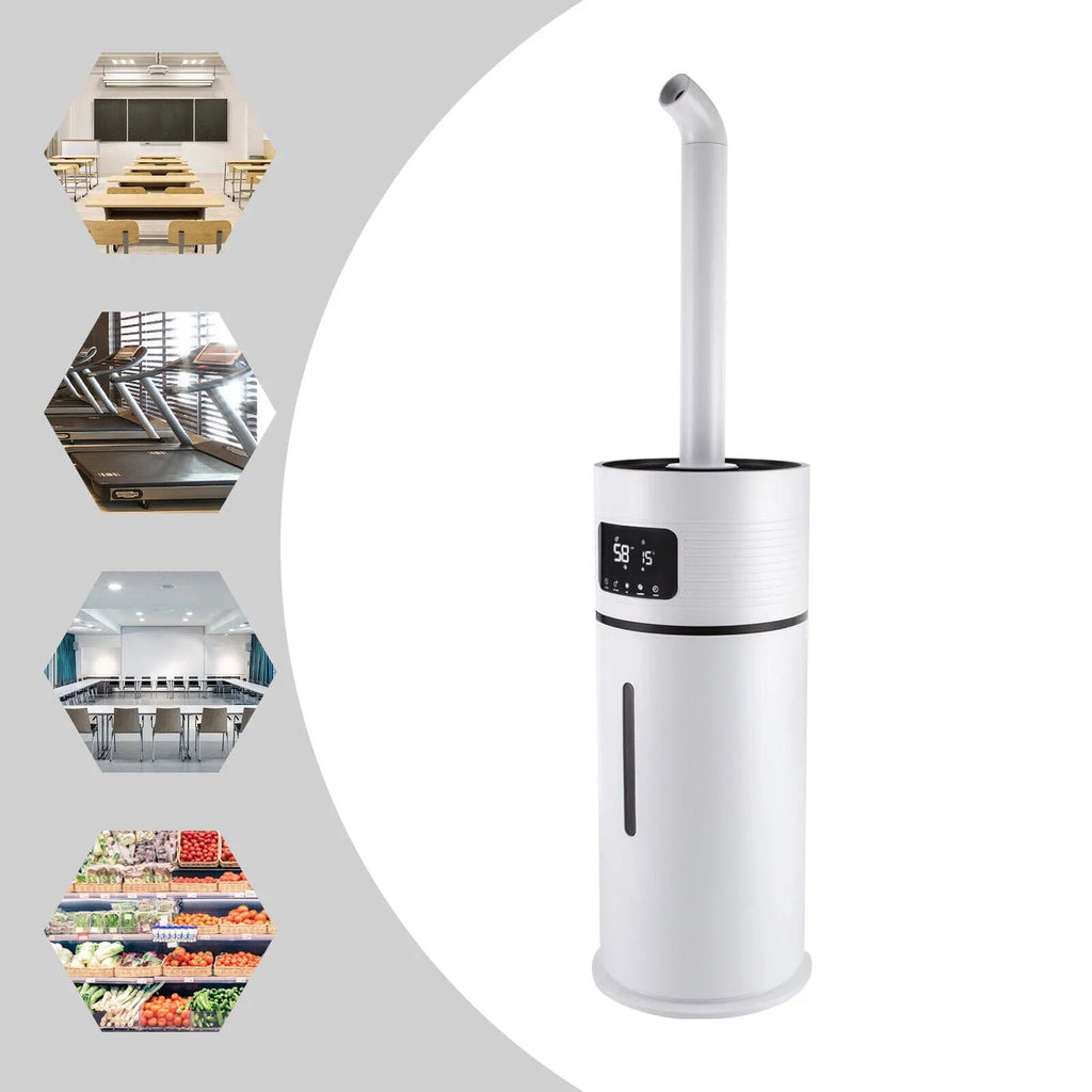 DENEST 4 Gal Commercial Large Humidifiers Style Industrial 360° Humidifier Whole-House