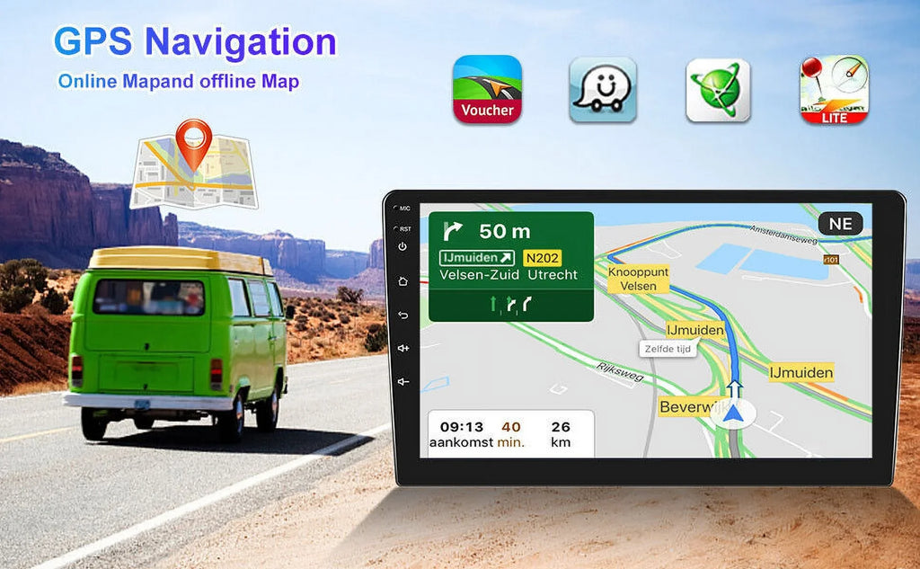 9" 1280*720 IPS Fit Toyota Tacoma 2005-2015 Android 13 Car Radio Stereo Carplay GPS NAVI BT 2+32GB
