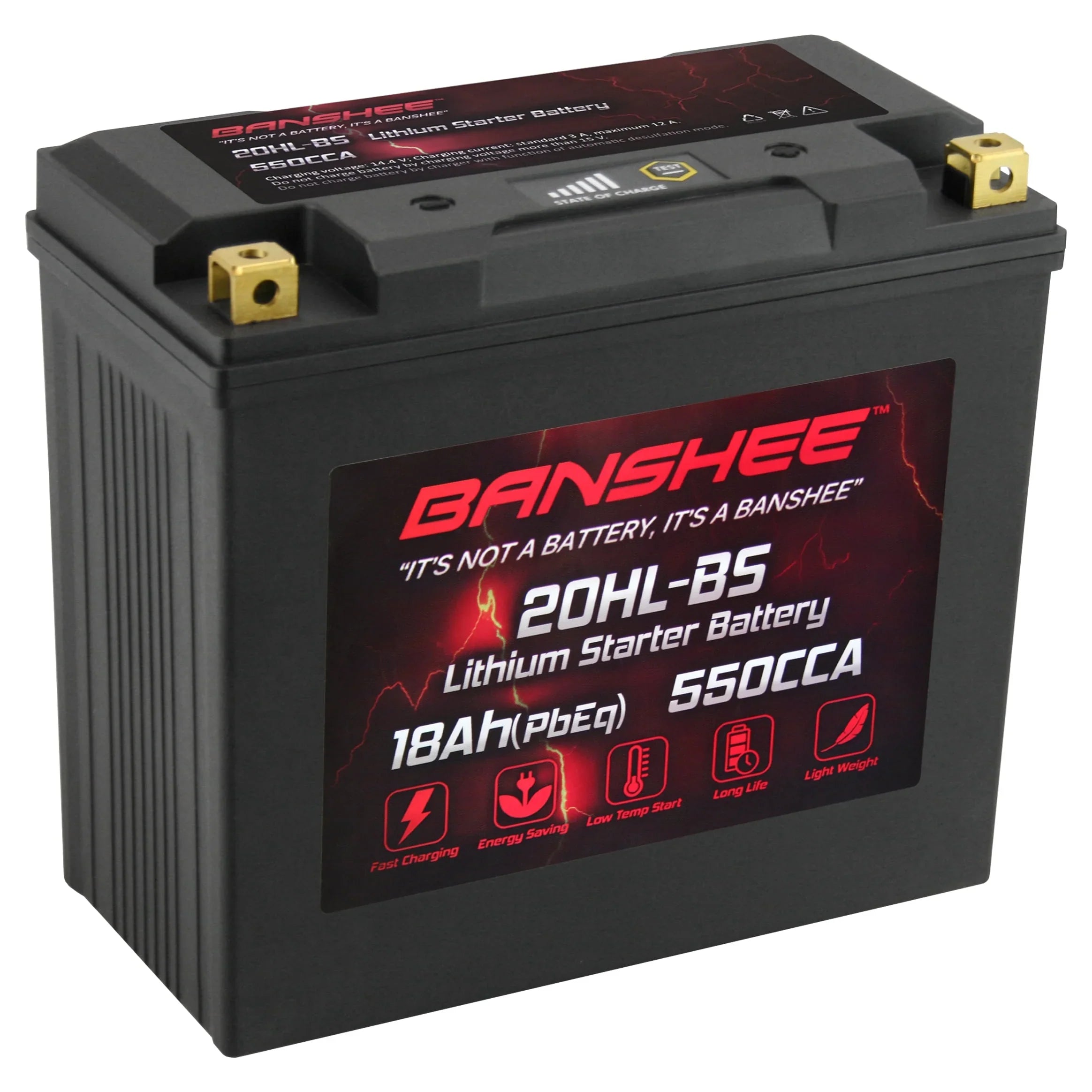 Banshee YTX20L-BS LiFePO4 Motorsports Battery Matching with Victory V92TC Touring Cruiser Deluxe 2002 to 2002