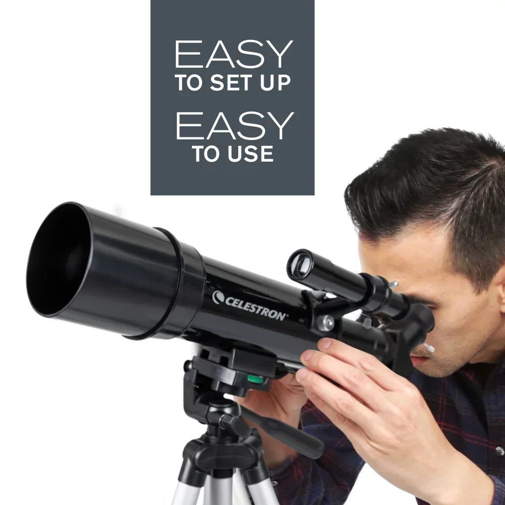 Celestron Travel Scope 60 Portable Telescope with Backpack and Tripod