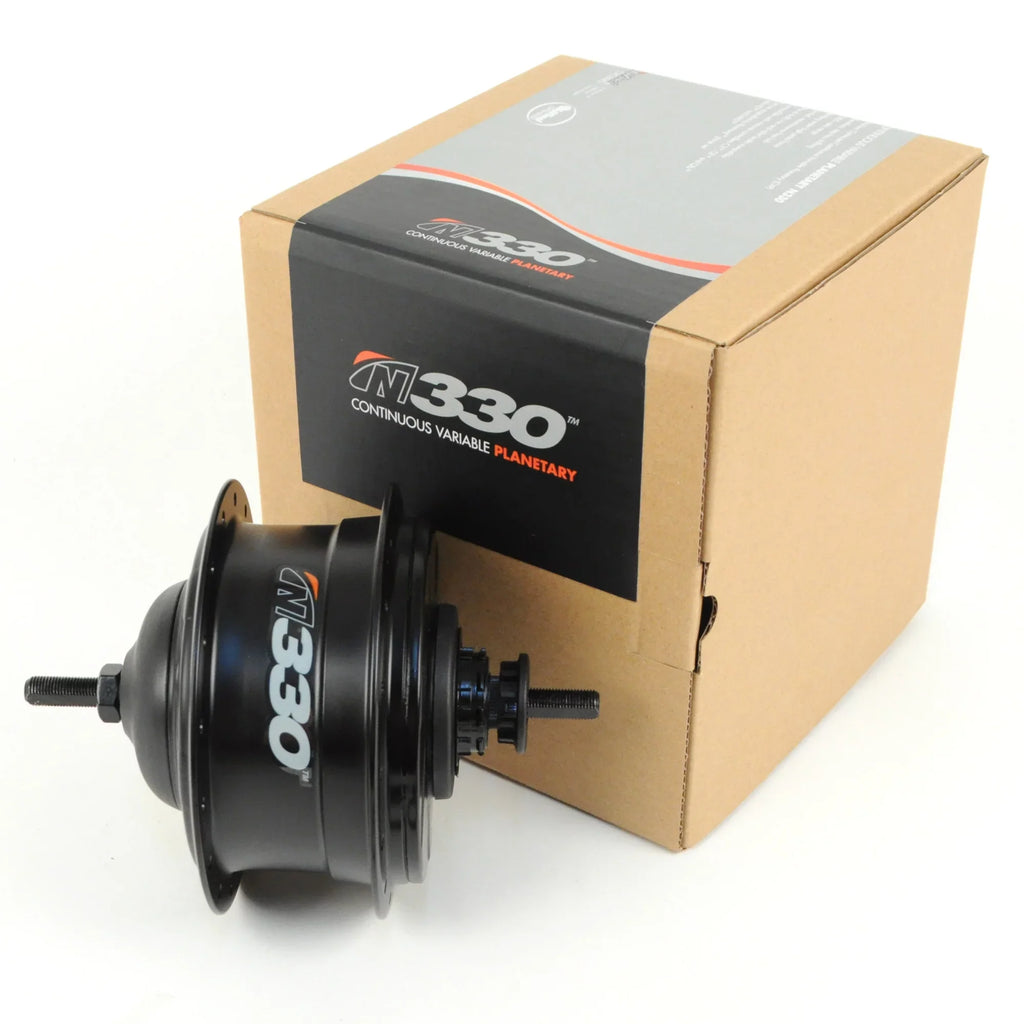 NuVinci N330 CVP Internal Gear Bicycle Rear Hub Black 32h Rim Brake // New C3