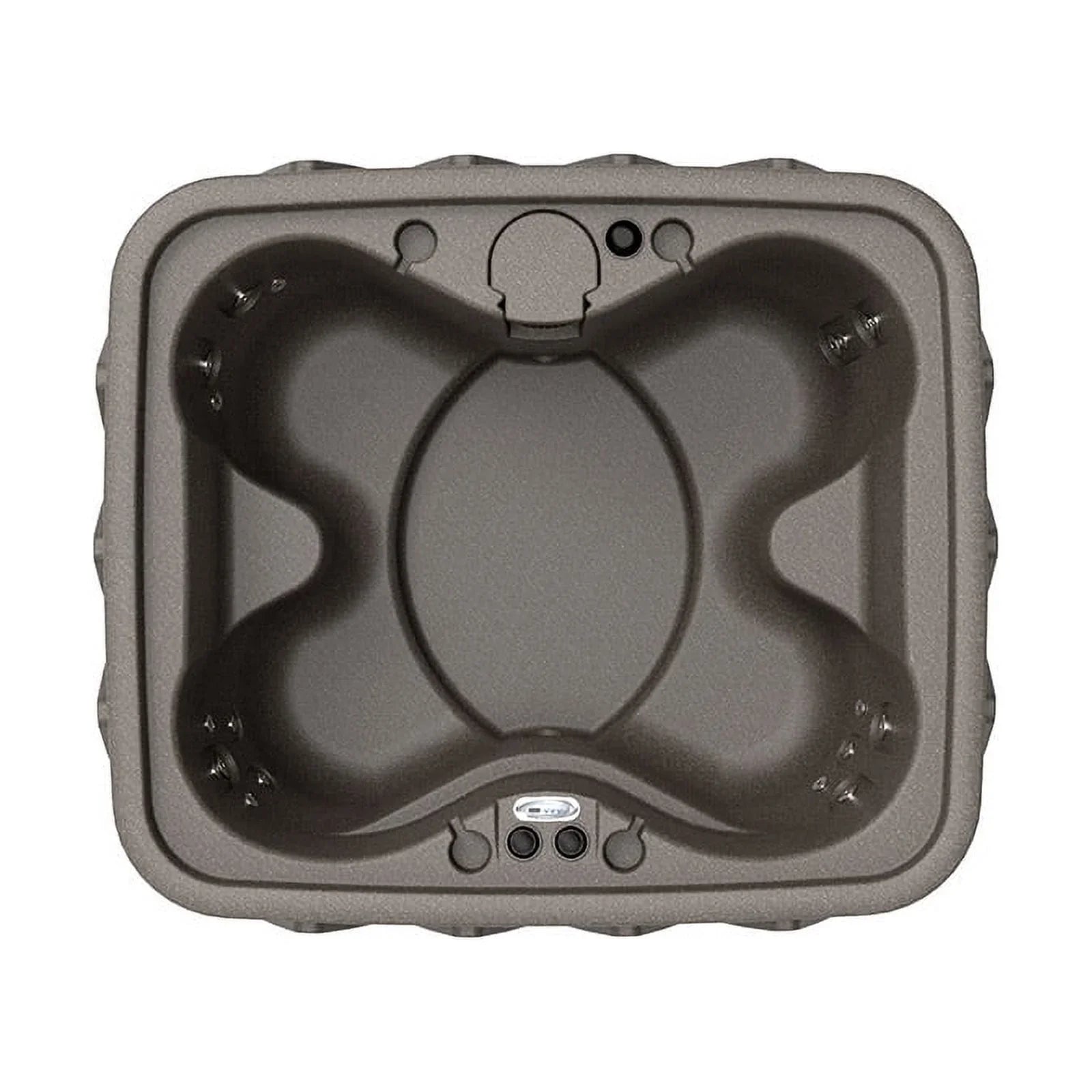 Aquarest Spas Powered By Jacuzzi® AR-400 Select 4- Person 20 - Jet- Plug and Play Hot Tub w/LED waterfall - Keystone