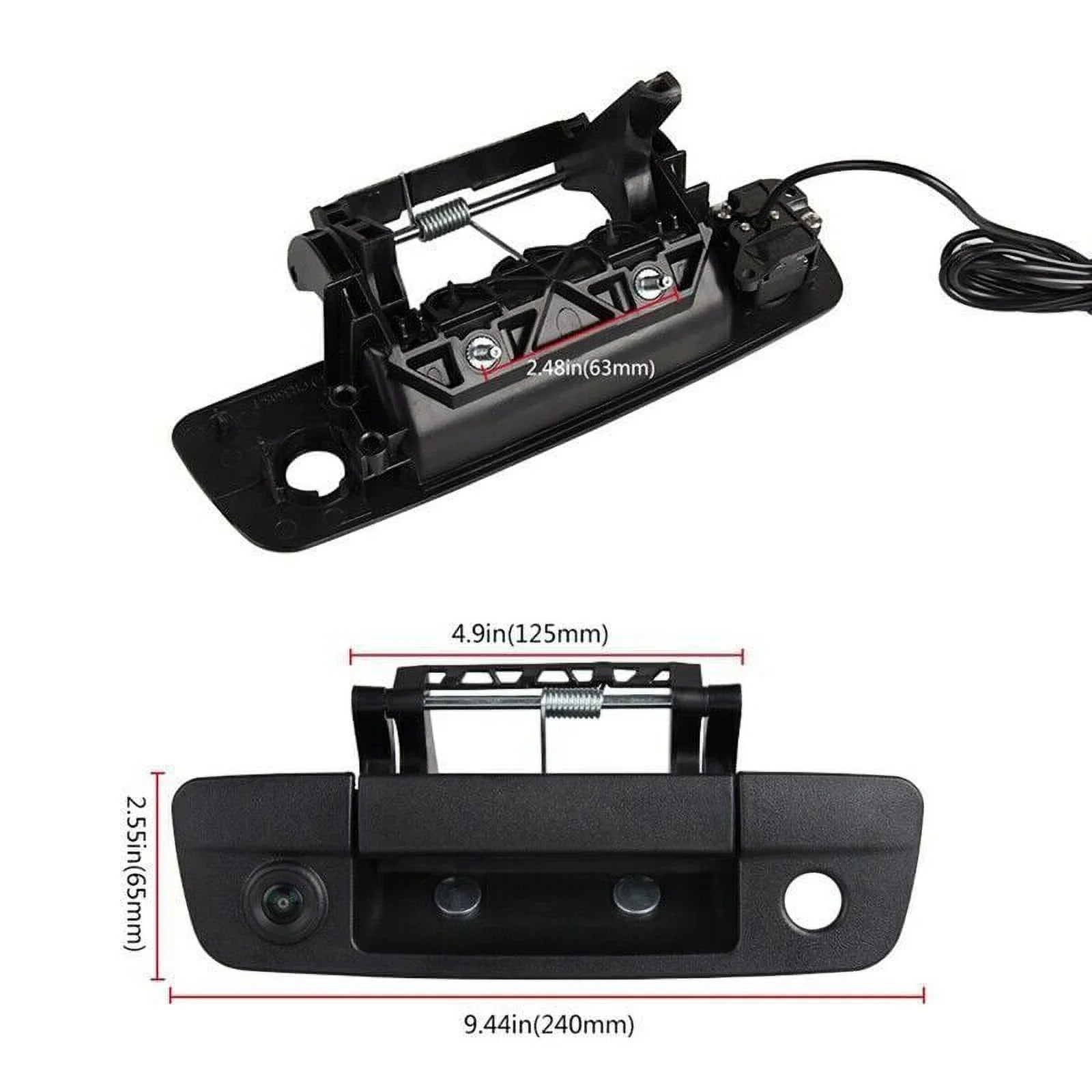 Enhance Safety with Tailgate Handle Backup Camera – Fitting with Dodge Ram 1500 (09-17) & 2500 3500 (10-19)