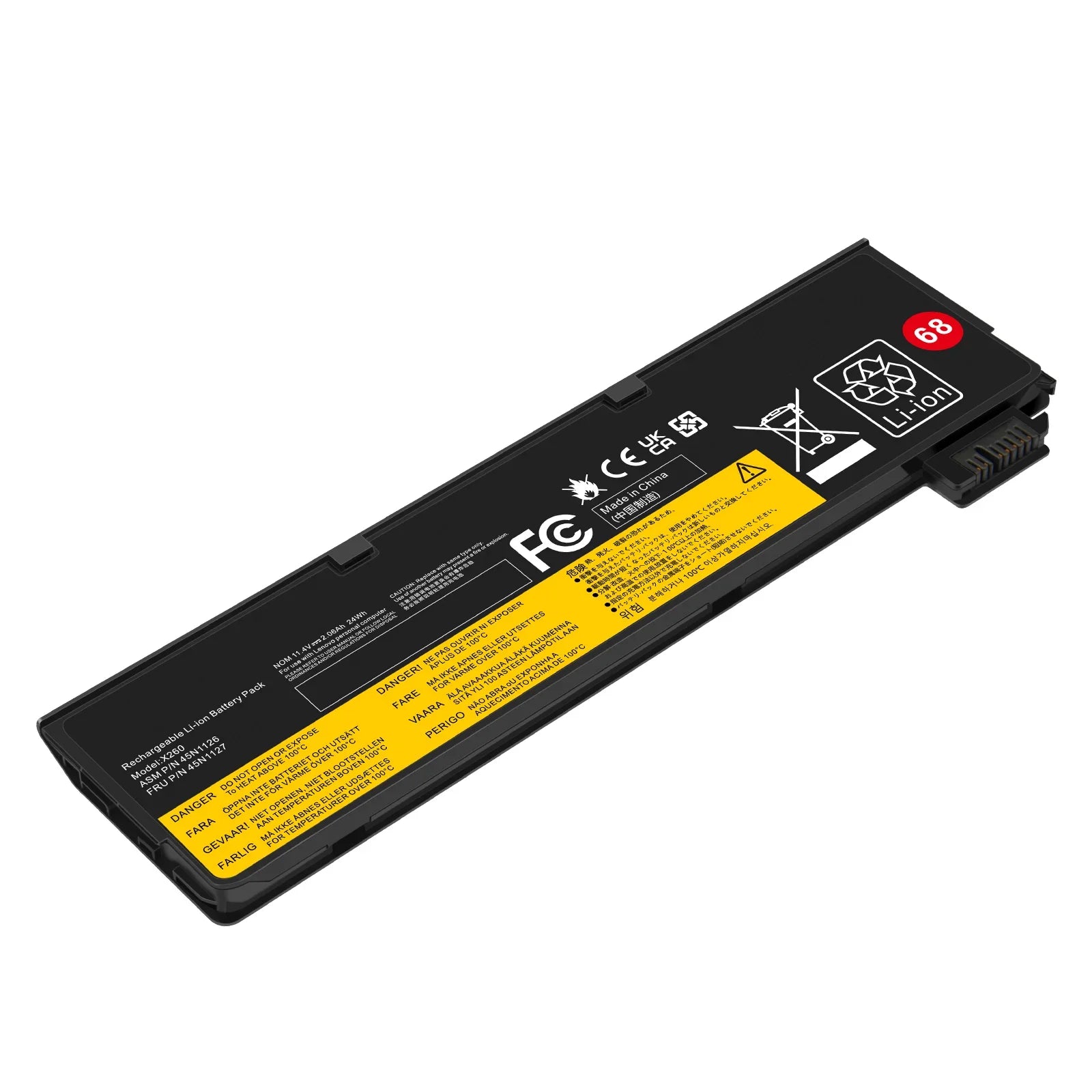 68 Battery for Lenovo ThinkPad T460,ThinkPad T460p,ThinkPad T470p,ThinkPad T550