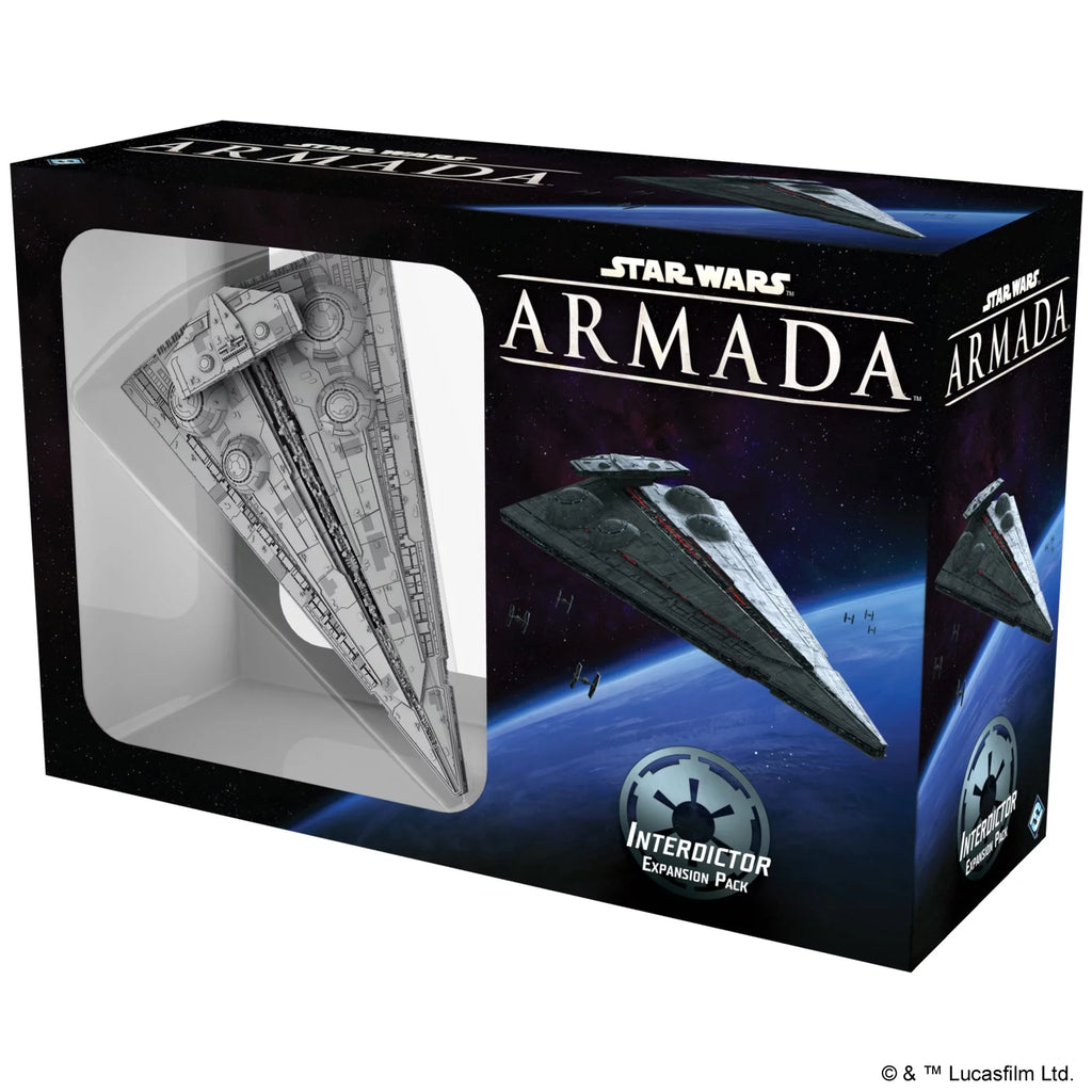 Star Wars Armada: Interdictor Class Star Destroyer Expansion Miniature Game for ages 14 and up, from Asmodee