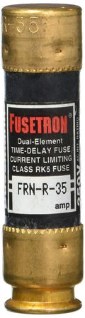 Bussman BP/FRN-R-35 35 Amp 250Vac Non-Indicating Dual-Element Time Delay Fuse